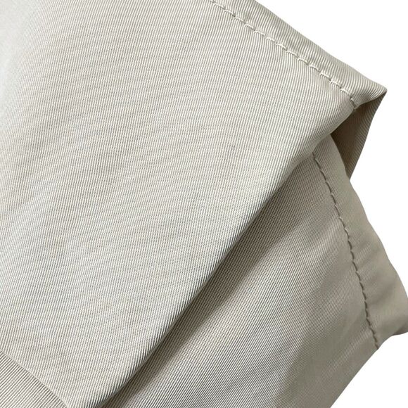 Zara NWT High Rise Wide Leg Trousers Women’s Size Medium Neutral Relaxed Fit - Picture 11 of 14